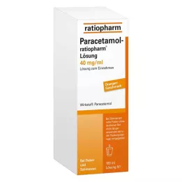 PARACETAMOL-ratiopharm opløsning, 100 ml