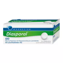 MAGNESIUM DIASPORAL 100 pastiller, 50 stk