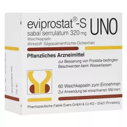 EVIPROSTAT-S sabal serrulatum 320 uno kapsler, 60 stk