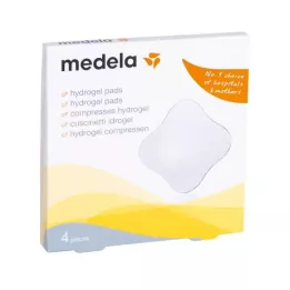 MEDELA Hydrogelpuder, 4 stk
