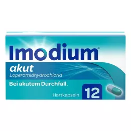 IMODIUM akutte hårde kapsler, 12 stk