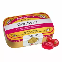 GRETHERS Ribs+C-vitamin sukkerfri pastiller, 110 g
