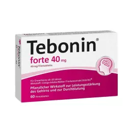 TEBONIN forte 40 mg filmovertrukne tabletter, 60 stk
