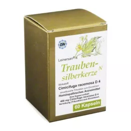 TRAUBENSILBERKERZE Kapsler, 60 stk