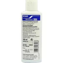 SKINMAN blød hånddesinfektion lommeflaske, 100 ml