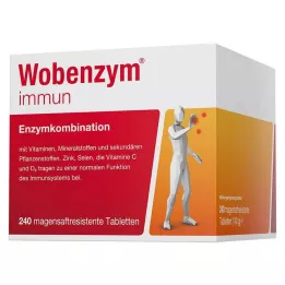 WOBENZYM immun gastro-resistente tabletter, 240 stk