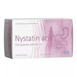 NYSTATIN acis filmovertrukne tabletter, 100 stk