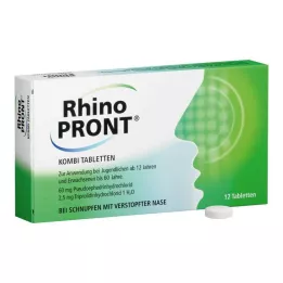 RHINOPRONT Kombitabletter, 12 stk
