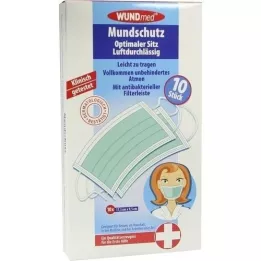 MUNDSCHUTZ M.ANTIBAKTERIELLER Filterstrimmel, 10 stk