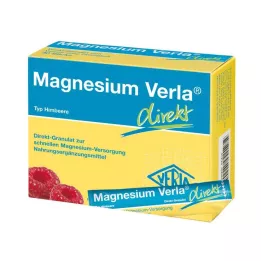MAGNESIUM VERLA direkte granulat hindbær, 30 stk