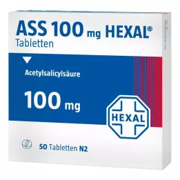 ASS 100 HEXAL tabletter, 50 stk