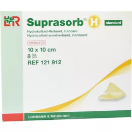 SUPRASORB H Hydrocoll.tilslutning standard 10x10 cm, 8 stk