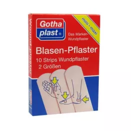 GOTHAPLAST Hudblisterplaster, 10 stk