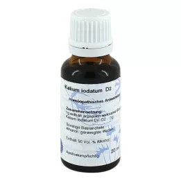 KALIUM JODATUM D 2 Hanosan Fortynding, 20 ml