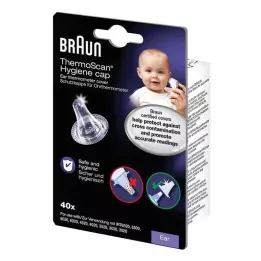 BRAUN THERMOSCAN Beskyttelseshætter LF40, 40 stk