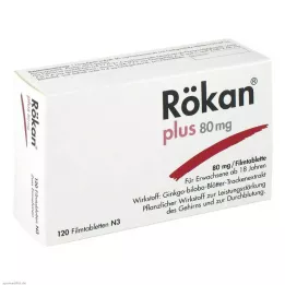 RÖKAN Plus 80 mg filmovertrukne tabletter, 120 stk