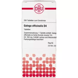 GALEGA officinalis D 4 tabletter, 200 stk