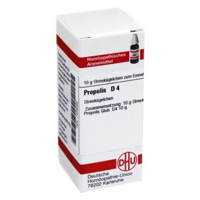 PROPOLIS D 4 Globuli, 10 g PROPOLIS D 4 Globuli, 10 g