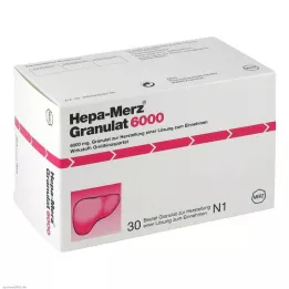 HEPA MERZ Granulat 6.000 poser, 30 stk