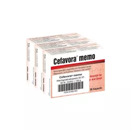 CEFAVORA memo bløde gelatinekapsler, 90 stk