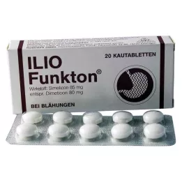 ILIO FUNKTON Tyggetabletter, 20 stk