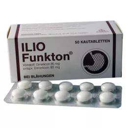ILIO FUNKTON Tyggetabletter, 50 stk