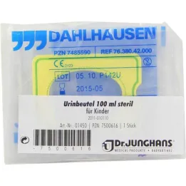 Urinopsamlingspose til børn, 1 stk
