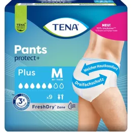 TENA PANTS plus M ConfioFit engangsbukser, 9 stk