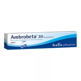 AMBROBETA 30 brusetabletter, 20 stk