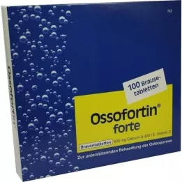 OSSOFORTIN forte brusetabletter, 100 stk