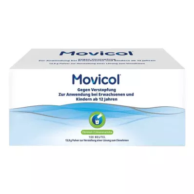 MOVICOL Poser med pulver til oral brug, 100 stk MOVICOL Poser med pulver til oral brug, 100 stk