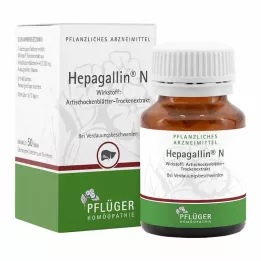 HEPAGALLIN N Dragees, 50 stk
