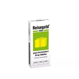 REISEGOLD Tabletter mod rejsesyge, 10 stk