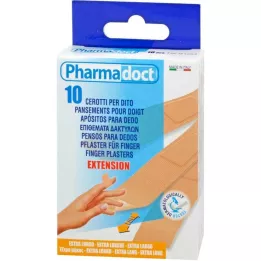 PFLASTER til fingre 2x12 cm, 10 stk