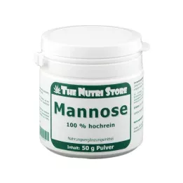 MANNOSE 100% rent pulver, 50 g
