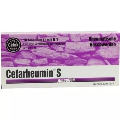CEFARHEUMIN S ampuller, 10X1 ml