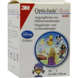OPTICLUDE 3M Disney piger midi 2538MDPG-50, 50 stk