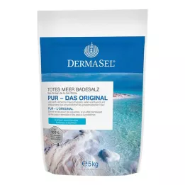DERMASEL Dødehavsbadesalt rent, 5 kg