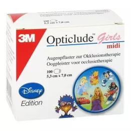 OPTICLUDE 3M Disney piger midi 2538MDPG-100, 100 stk