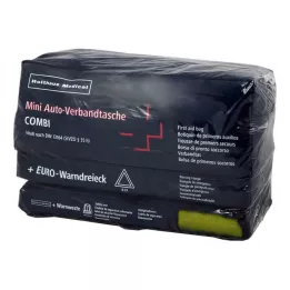 VERBANDTASCHE mini 3-i-1 DIN 13164+Advarselstrekant+Wes., 1 stk