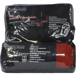 VERBANDTASCHE Motorcykel mini DIN 13167+højsynsvest, 1 stk