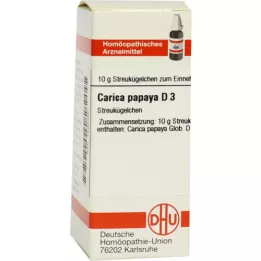 CARICA papaya D 3 kugler, 10 g
