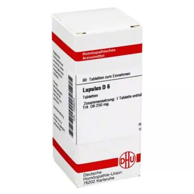 LUPULUS D 6 tabletter, 80 stk