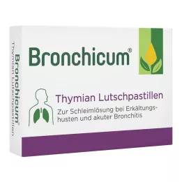 BRONCHICUM Timianpastiller, 20 stk