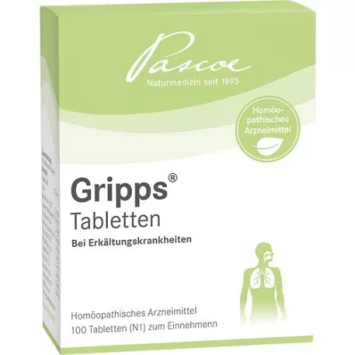 GRIPPS Tabletter, 100 stk