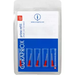 CURAPROX CPS 07 Interdentalb.xxxx-fin rød, 5 stk