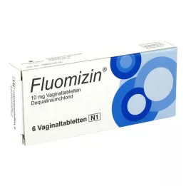 FLUOMIZIN 10 mg vaginale tabletter, 6 stk