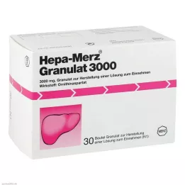 HEPA MERZ Granulat 3.000 poser, 30 stk
