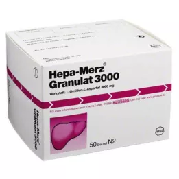 HEPA MERZ Granulat 3.000 poser, 50 stk