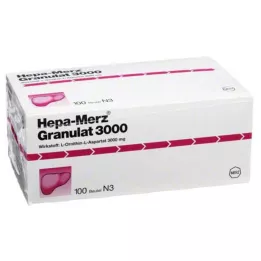 HEPA MERZ Granulat 3.000 poser, 100 stk